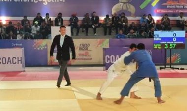 खेलो इंडिया यूनिवर्सिटी गेम्स: जुडो की प्रतिस्पर्धाओं में 51 विश्वविद्यालयों के 112 खिलाड़ी दिखा रहे दमखम