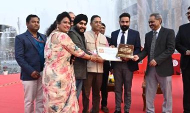 अंतर्राष्ट्रीय व्यापार मेले में उत्कृष्ट प्रदर्शन के लिए राजस्थान को मिला स्वर्ण पदक