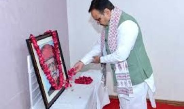 मुख्यमंत्री भजनलाल शर्मा ने महान विचारक महात्मा ज्योतिबा फुले की पुण्यतिथि पर श्रद्धांजलि अर्पित की