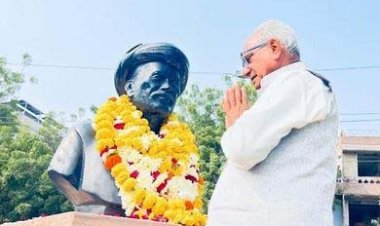 फुले जी के विचारों से प्रेरित समाज ही सशक्त भारत की नींव है: राज्यसभा सांसद राजेंद्र गहलोत