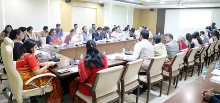 महिला एवं बाल विकास मंत्री सुनिर्मला भूरिया ने की विभागीय समीक्षा