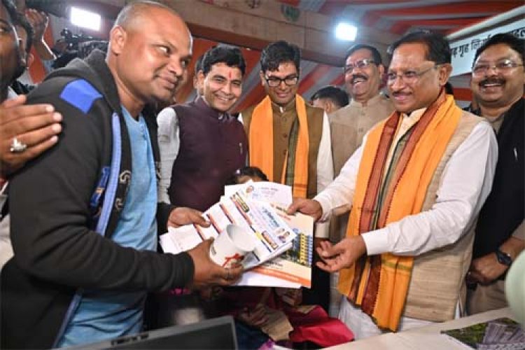 राज्य स्तरीय आवास मेला–2025 में बंपर हुई बुकिंग