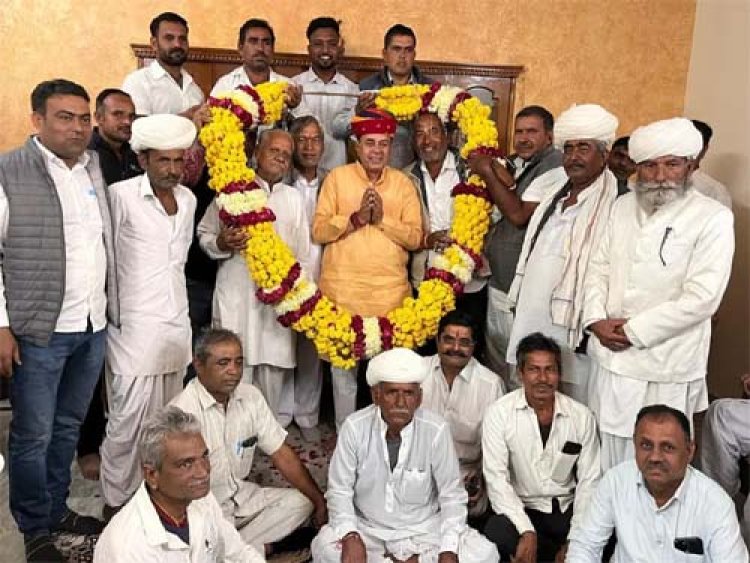 पंचायत समिति झंवर बनने पर क्षेत्रवासियों ने जताया मुख्यमंत्री और संसदीय कार्य मंत्री का आभार