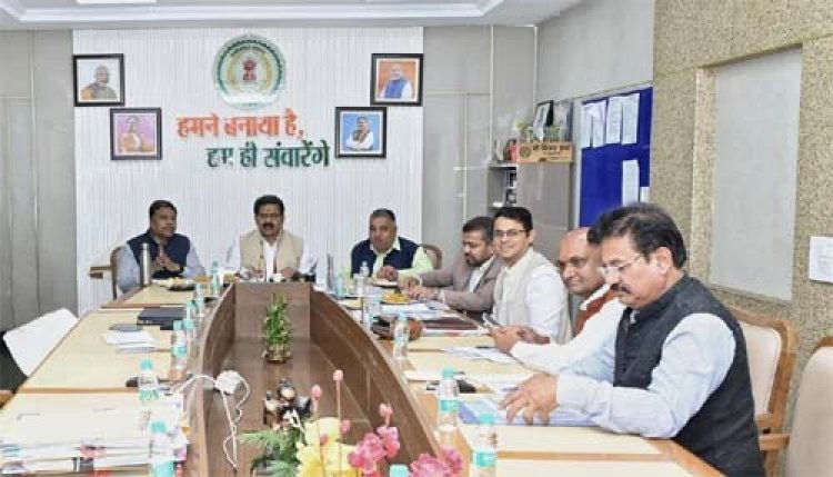 'बस्तर पंडुम 2026'  हेतु उच्चस्तरीय बैठक का हुआ आयोजन