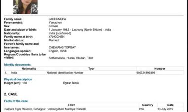 अंतर्राष्ट्रीय बाघ तस्कर लाचुंगपा भारत-चीन सीमा सिक्किम से गिरफ्तार