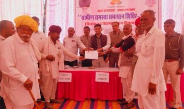 सुशासन की दिशा में मील का पत्थर साबित हो रहे समस्या समाधान शिविर