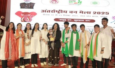 अंतर्राष्ट्रीय वन मेला-2025: वन मेले में वनोपज एवं हर्बल उत्पाद से निर्मित औषधियों की बढ़ी मांग