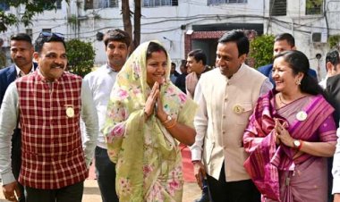 मंत्री लक्ष्मी राजवाड़े दिव्यांग युवक–युवती परिचय सम्मेलन में हुई शामिल