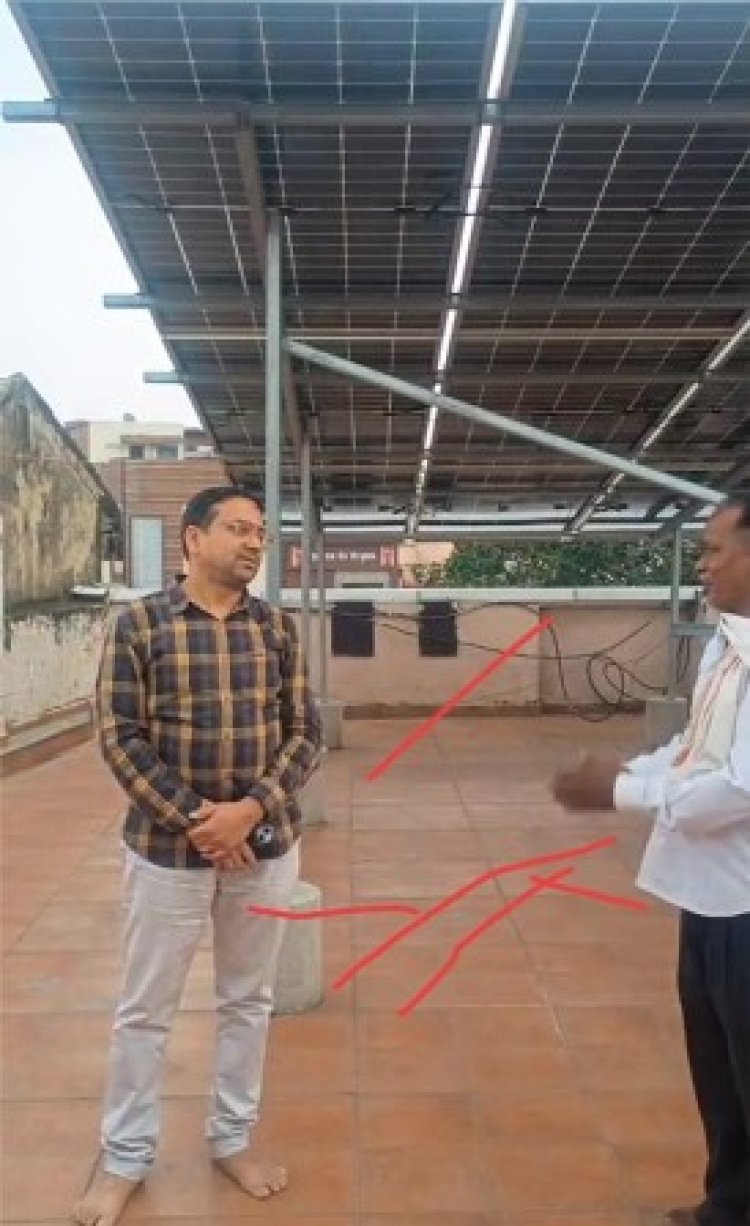 प्रेमचंद जैन ने सोलर प्लांट से घटाया बिजली बिल