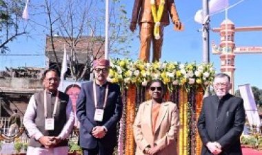 राष्ट्रपति द्रौपदी मुर्मू ने ‘जशक्राफ्ट’ एवं जशपुर की जनजातीय मातृशक्ति के कौशल की सराहना की