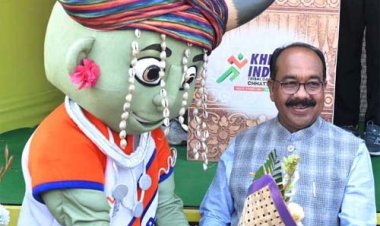 उप मुख्यमंत्री अरुण साव ने खेलो इंडिया नेशनल ट्राइबल गेम्स के लिए मशाल गौरव यात्रा को दिखाई हरी झंडी