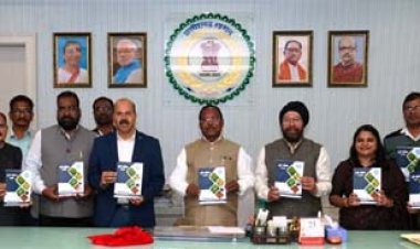 कृषि मंत्री ने कृषि विश्वविद्यालय द्वारा प्रकाशित कृषि दर्शिका 2026 का किया विमोचन 