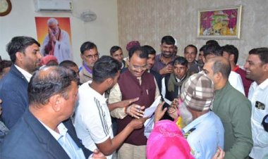 उपमुख्यमंत्री डॉ. प्रेमचन्द बैरवा ने की जनसुनवाई