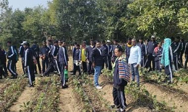 134 पुनर्वासित युवाओं को जैविक खेती एवं पर्यटन स्थलों का कराया गया शैक्षणिक भ्रमण