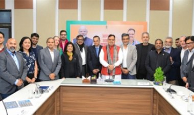 CM भजनलाल की विभिन्न कंपनियों के प्रतिनिधिमंडल से मुलाकात