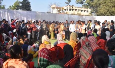 अबूझमाड़ के ओरछा पहुंचें गृह मंत्री विजय शर्मा, जनचौपाल में उमड़ा जन सैलाब