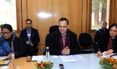 ग्लोबल राजस्थान एग्रीटेक मीट-2026 की तैयारियों की समीक्षा- प्रदेश के कृषक सीखेंगे कृषि क्षेत्र में विश्व स्तरीय नवीन तकनीक एवं नवाचार