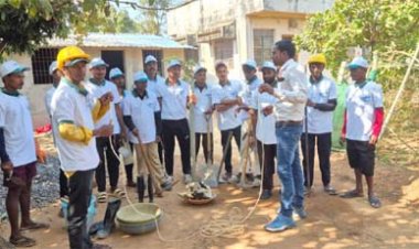 प्रोजेक्ट उन्नति से संवर रहा भविष्य, मनरेगा श्रमिकों के परिवार अब बनेंगे कुशल राजमिस्त्री