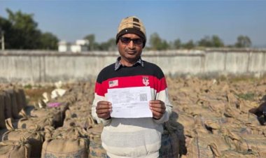 किसान तुंहर टोकन ऐप से बदली धान विक्रय की तस्वीर, करजी के किसान को मिली सहज और पारदर्शी सुविधा