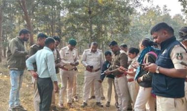 बारनवापारा परियोजना मण्डल में अखिल भारतीय बाघ अनुमान हेतु प्रशिक्षण आयोजित