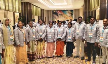 'समृद्ध दीदी से समृद्ध राष्ट्र' गणतंत्र दिवस अभिनंदन समारोह में छत्तीसगढ़ की 6 दीदियां भी हुईं शामिल