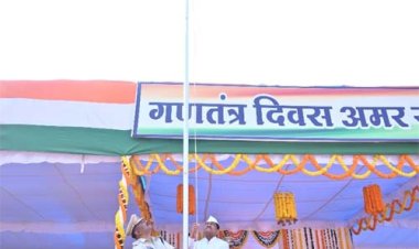 गरियाबंद जिले में हर्षोल्लास के साथ मनाया गया गणतंत्र दिवस