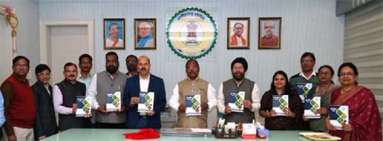 कृषि मंत्री ने कृषि विश्वविद्यालय द्वारा प्रकाशित कृषि दर्शिका 2026 का किया विमोचन 