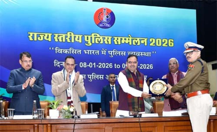 राष्ट्र सेवा के समर्पित भाव से पुलिसिंग को बनाएं मजबूत: मुख्यमंत्री भजनलाल शर्मा 