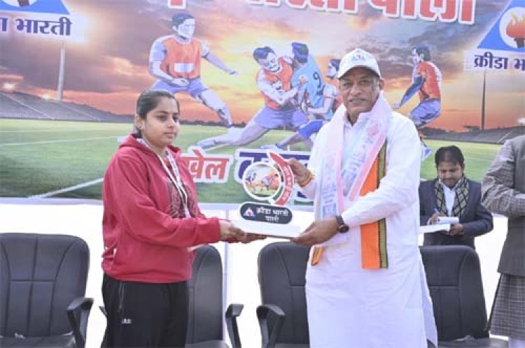 प्रधानमंत्री के कुशल नेतृत्व में खेलों के क्षेत्र में आगे बढ़ रहा देश: मंत्री कुमावत