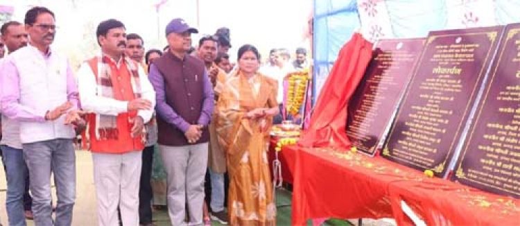 वन मंत्री केदार कश्यप ने बस्तर विकासखंड को दी 3.46 करोड़ रुपए के विकास कार्यों की दी सौगात