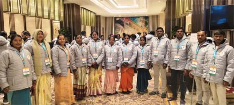 'समृद्ध दीदी से समृद्ध राष्ट्र' गणतंत्र दिवस अभिनंदन समारोह में छत्तीसगढ़ की 6 दीदियां भी हुईं शामिल