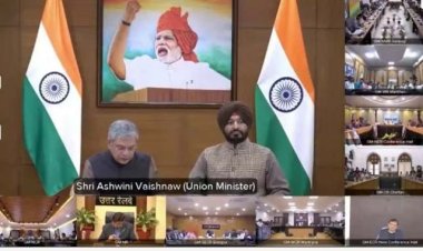 छत्तीसगढ़ में रेलवे विकास के लिए ₹7,470 करोड़ बजट का प्रावधान : CM साय ने PM मोदी और रेल मंत्री का आभार प्रकट किया 