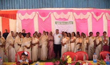 रामगढ़ में मितानिनों द्वारा आयोजित स्वास्थ्य पंचायत सम्मेलन में शामिल हुए पर्यटन एवं संस्कृति मंत्री राजेश अग्रवाल