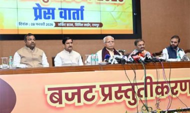 नवोत्थान और विकसित भारत–2047 के विजन का सशक्त दस्तावेज है केन्द्रीय बजट : मनोहर लाल