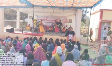 नुक्कड़ नाटक एवं सांस्कृतिक कार्यक्रमों के माध्यम से वन अग्नि रोकथाम के लिए जनजागरूकता अभियान