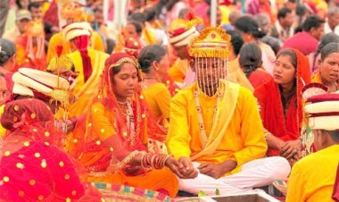 मुख्यमंत्री कन्या विवाह योजना अंतर्गत 251 जोड़े परिणय सूत्र में बंधे, जनप्रतिनिधियों एवं अधिकारियों ने दी आशीर्वाद 