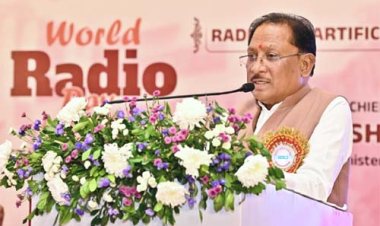 रेडियो की विश्वसनीयता और एआई की गति मिलकर जनसेवा को बनायेंगे अधिक सशक्त : मुख्यमंत्री साय