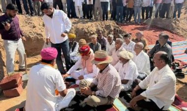 संसदीय कार्य मंत्री ने जोधपुर के इंद्रोका में राजकीय आयुर्वेद औषधालय का किया शिलान्यास