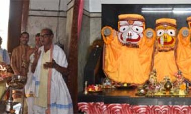 राज्यपाल रमेन डेका ने किए महाप्रभु जगन्नाथ भगवान के दर्शन