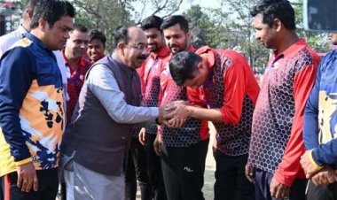 खेल के मैदान से मिलता है स्वास्थ्य, समन्वय और सफलता का मंत्र : अरुण साव