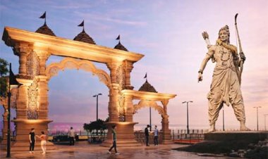 भगवान श्रीराम के ननिहाल चंद्रखुरी में स्थापित होगी 51 फीट की दिव्य वनवासी श्रीराम की विराट प्रतिमा, ग्वालियर से रवाना