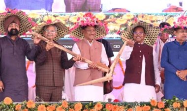 किसानों के सम्मान और समृद्धि के लिए सरकार प्रतिबद्ध : मुख्यमंत्री विष्णुदेव साय