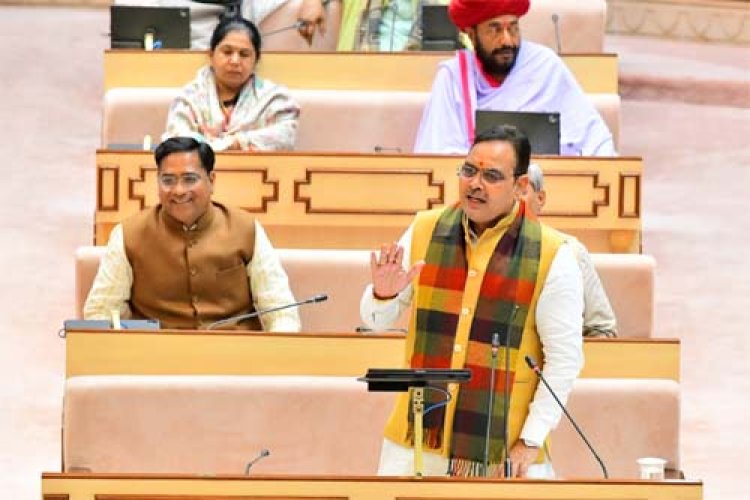 राज्यपाल के अभिभाषण पर CM भजनलालका बहस पर जवाब, पहली बार दो साल की उपलब्धियों का दस्तावेज पटल पर रखा