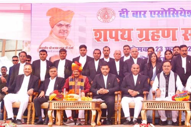 हमारी सरकार अधिवक्ताओं के कल्याण के लिए निरंतर प्रयासरत: मुख्यमंत्री भजनलाल शर्मा