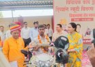 उप मुख्यमंत्री दिया कुमारी का ब्यावर दौरा, दिव्यांगजनों को मिली स्कूटी की सौगात