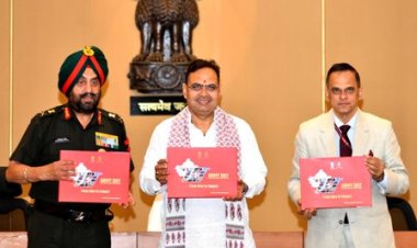 मुख्यमंत्री भजनलाल शर्मा ने आर्मी डे परेड संकलन का किया विमोचन