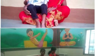 मां की लगन और आंगनबाड़ी की मेहनत रंग लाई, अब सामान्य श्रेणी में आई दो वर्षीय श्रृष्टि