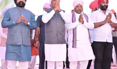 गढ़फुलझर नानकसागर में होला मोहल्ला कार्यक्रम में शामिल हुए मुख्यमंत्री विष्णु देव साय