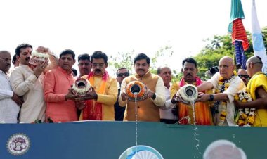 पानी की बूंद-बूंद बचाने के लिए सनातन संस्कृति की पवित्र धारा का अभियान है जल गंगा संवर्धन : मुख्यमंत्री डॉ. यादव