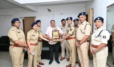 कैबिनेट मंत्री राजेश अग्रवाल ने प्रशिक्षण प्राप्त कर रहे युवा पुलिस अधिकारियों से की मुलाकात